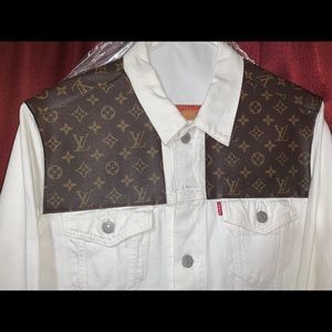 Custom Levis x Louis Vuitton Jean Jacket